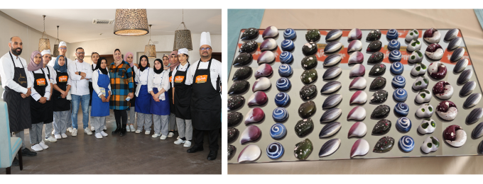 L’ISTHT Safi et la ﻿Compagnie Chérifienne de Chocolaterie Aiguebelle organisent une Masterclass sur la préparation du chocolat