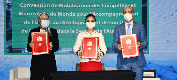 convention spécifique de partenariat autour de la mobilisation des Compétences Marocaines du Monde pour l’accompagnement de l’OFPPT au développement de son offre de formation dans le secteur de l’Automobile 