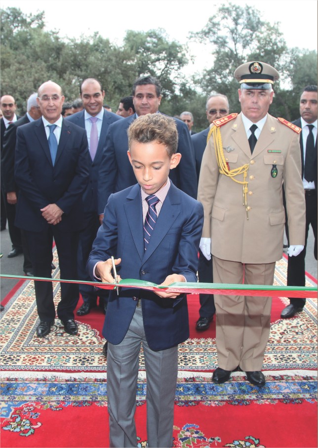 Inauguration de l'INC par le Prince Héritier Moulay El Hassan