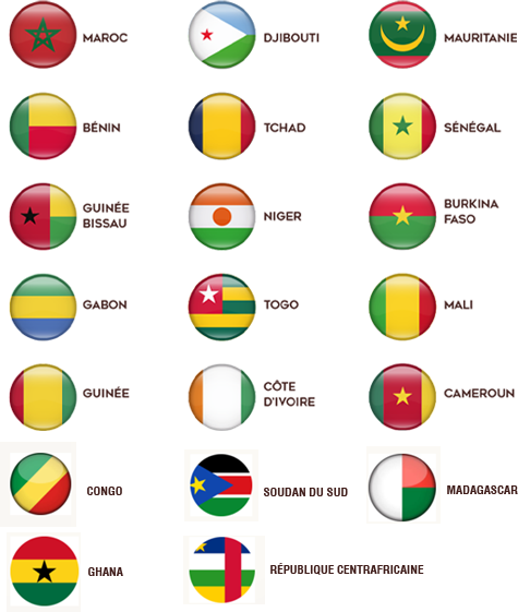 Pays membres