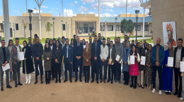 Cérémonie de remise des attestations aux participants à la 21e Journée de l'ABASS au Palais des Congrès de Beaune