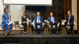 Conférence-Débat « La Vie Éco »  Madame la Directrice Générale affirme le rôle moteur de la formation dans les écosystèmes industriels émergents