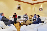 Madame Loubna Tricha s’entretient avec monsieur Waleed Addas, Directeur Régional de la BID
