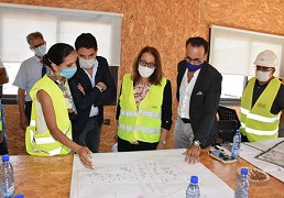 Visite suivi des travaux de construction de la CMC de Tanger-Tétouan-Al Hoceima