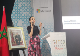 GITEX AFRICA 2024 : Madame Loubna TRICHA, Speaker lors d’un Keynote sur l'Intelligence Artificielle
