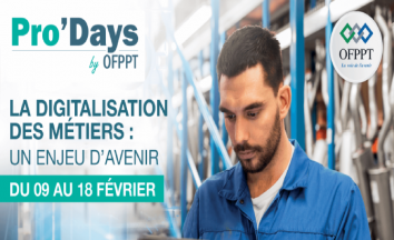 L’OFPPT réinvente les Pro’Days avec un format 100% digital