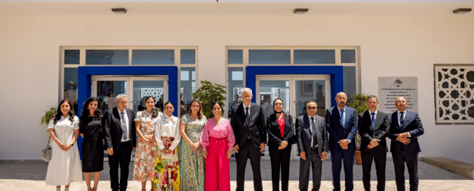SLIDER PAGE D'ACCUEIL - La Première Dame de la République du Salvador visite le Centre Lalla Asmaa pour Enfants Sourds à Tanger.png