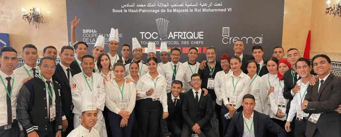 SLIDER PAGE D'ACCUEIL - Les 12 et 13 septembre, les stagiaires du Centre de Développement des Compétences en Hôtellerie et Tourisme de Marrakech ont participé à l'organisation du Tournoi Officiel des Chefs Afrique 2024 (TO.png