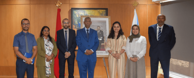 SLIDER PAGE D'ACCUEIL - Madame la Directrice Générale reçoit l'Ambassadeur de la République de Djibouti au Maroc.png